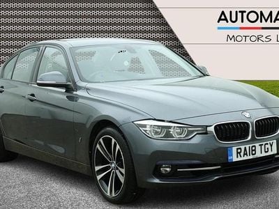 Used BMW 330e Sport Line 252 HP (185 kW) 2018 Grey Sedan