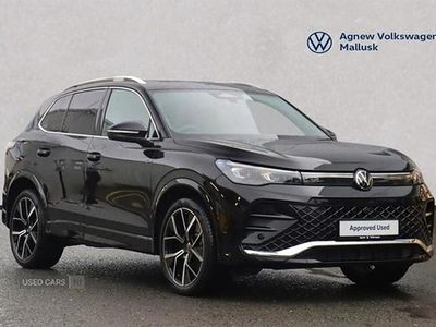 Black Used 2025 VW Tiguan R-line SUV | £35,690 (Expensive)