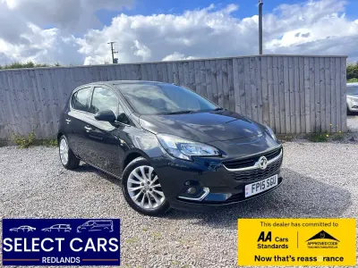 Used Vauxhall Corsa 90 HP (66 kW) 2015 Black Hatchback