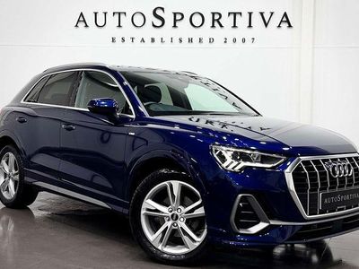 Used Audi Q3 S-Line 150 HP (110 kW) 2022 Blue SUV