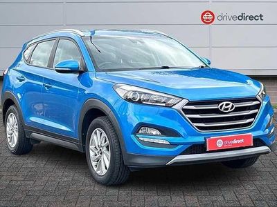 Used Hyundai Tucson SE 177 HP (130 kW) 2018 Blue SUV