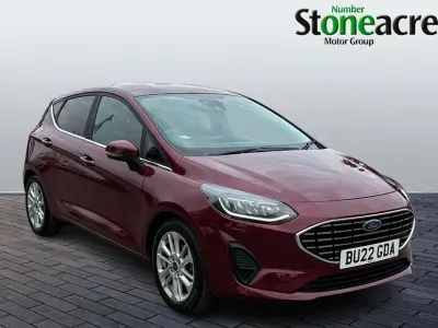 Używany Ford Fiesta Titanium 123 KM (90 kW) 2022 Niebieski Hatchback