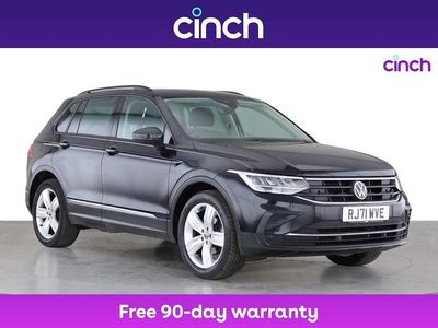 Black Used 2022 VW Tiguan Life SUV | £17,999 (Fair price)