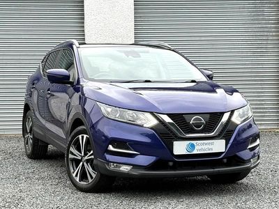 Used Nissan Qashqai N-Connecta 110 HP (80 kW) 2017 Blue SUV