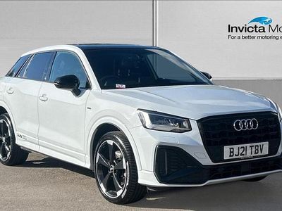 Used Audi Q2 Black Edition 150 HP (110 kW) 2021 White SUV