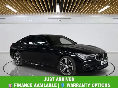 Used BMW 750 M Sport 450 HP (330 kW) 2017 Black Sedan