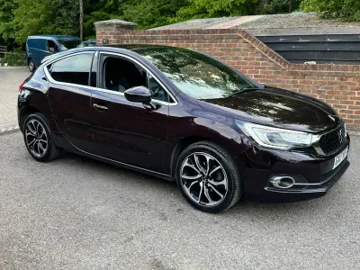 Used DS Automobiles DS4 Prestige 120 HP (88 kW) 2017 Purple Hatchback