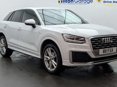Begagnad Audi Q2 S-Line 150 HK (110 kW) 2020 Vit SUV