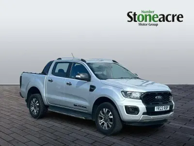 Begagnad Ford Ranger Wildtrack 213 HK (156 kW) 2023 Silver Pickup