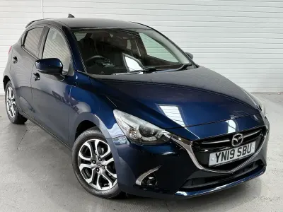 Used Mazda 2 Inclusive 2019 Blue Hatchback