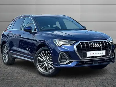 Used Audi Q3 S-Line 150 HP (110 kW) 2023 Blue SUV
