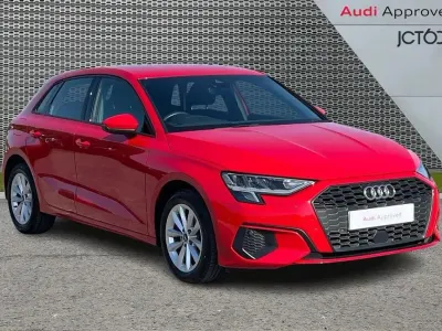 Used Audi A3 147 HP (108 kW) 2022 Red Sedan
