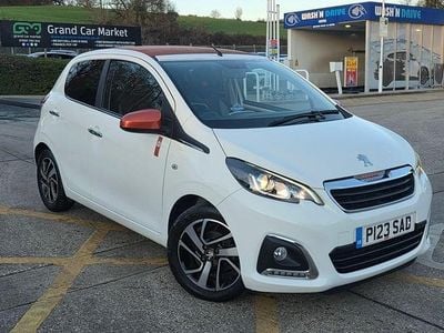 Used Peugeot 108 Roland Garros 2017 White Hatchback