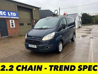 Used Ford Transit Custom Trend 125 HP (91 kW) 2016 Blue Van