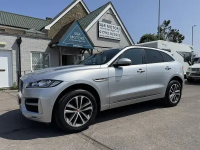 Used Jaguar F-Pace R-Sport 180 HP (132 kW) 2017 Silver SUV