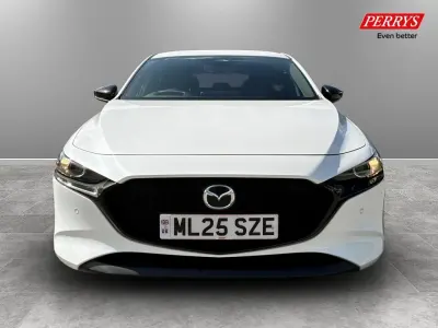 Used Mazda 3 Homura-Line 138 HP (101 kW) 2025 White Hatchback