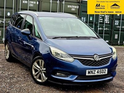 Used Vauxhall Zafira SRi 140 HP (102 kW) 2016 Blue MPV