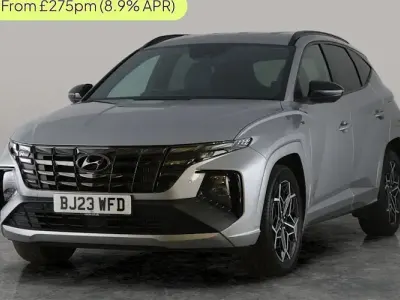 Usado Hyundai Tucson N Line 150 HP (110 kW) 2023 Prateado SUV