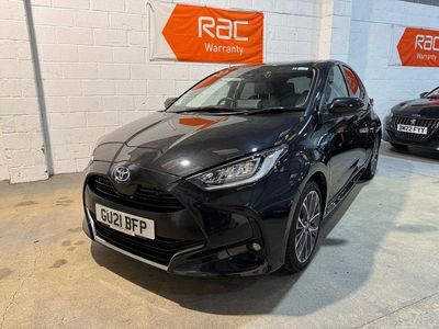 Used Toyota Yaris Hybrid 2021 Black Hatchback