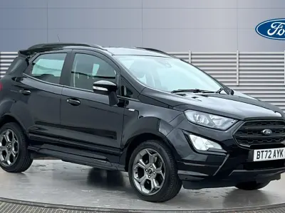 Used Ford Ecosport ST-Line 125 HP (91 kW) 2022 Black SUV