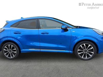 Used Ford Puma ST-Line X 123 HP (90 kW) 2022 Blue SUV