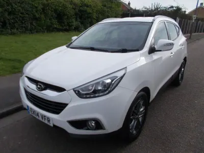 Used Hyundai ix35 SE 115 HP (84 kW) 2014 White SUV