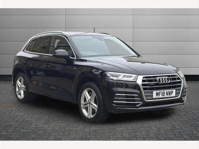 Used Audi Q5 S-Line 190 HP (139 kW) 2018 Mythos black SUV