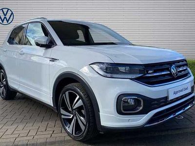 Used VW T-Cross R-line 150 HP (110 kW) 2023 White SUV