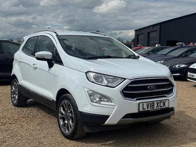 Used Ford Ecosport Titanium 125 HP (91 kW) 2018 White SUV