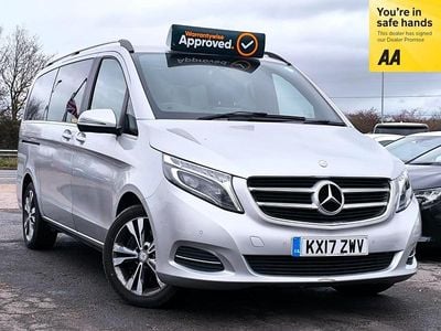 Silver Used 2017 Mercedes V220 MPV | £15,495 (Fair price)