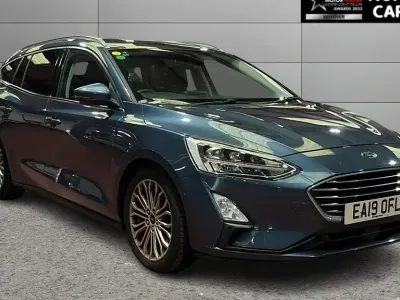 Used Ford Focus Titanium X 150 HP (110 kW) 2019 Blue Estate
