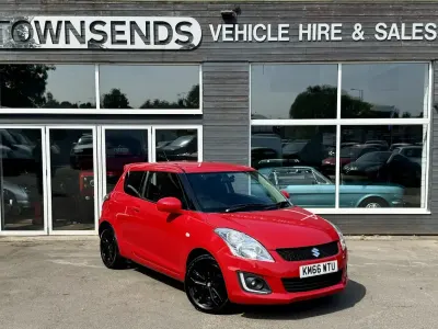 Used Suzuki Swift SZ-L 94 HP (69 kW) 2016 Red Hatchback