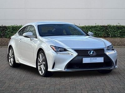 White Used 2017 Lexus RC300h Coupe | £19,881 (Fair price)