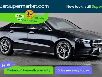 Used Mercedes CLA250 AMG Line Premium Plus 224 HP (164 kW) 2022 Black Sedan