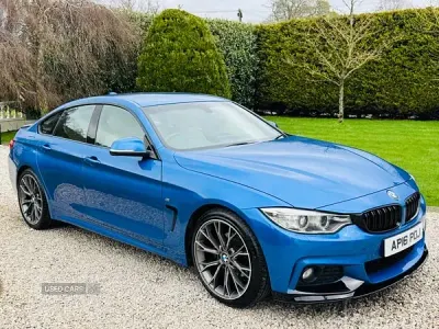 Used BMW 420 M Sport 190 HP (139 kW) 2016 Blue Coupe