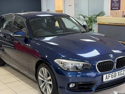 Used BMW 120 Sport Line 184 HP (135 kW) 2018 Blue Hatchback