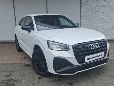 Used Audi Q2 Black Edition 150 HP (110 kW) 2021 White SUV