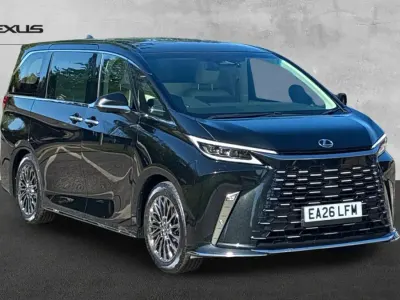 Nuevo Lexus LM350h 2026 Negro Monovolumen