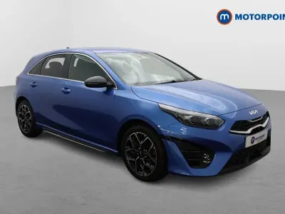 Used Kia Ceed GT-Line 140 HP (102 kW) 2024 Blue Hatchback
