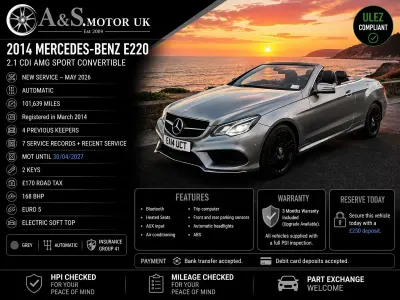 Used Mercedes E220