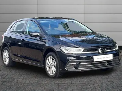 Used VW Polo Style 95 HP (69 kW) 2024 Deep black pearl Hatchback