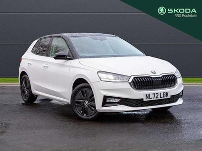 Candy white black magic pearl effect Used 2022 Skoda 110 R Colour Edition Hatchback | £14,200 (Fair price)