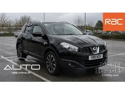 Begagnad Nissan Qashqai N-TEC 110 HK (80 kW) 2011 Svart SUV
