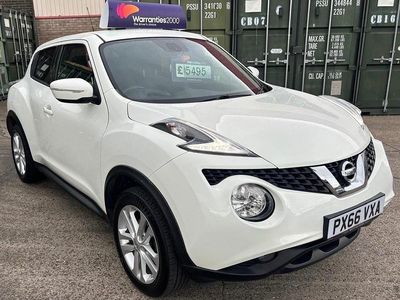 Used Nissan Juke N-Connecta 110 HP (80 kW) 2016 White SUV