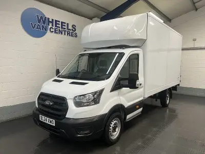 Used Ford Transit 130 HP (95 kW) 2024 White Cabriolet