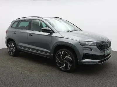 Used Skoda Karoq SportLine 150 HP (110 kW) 2023 Grey SUV