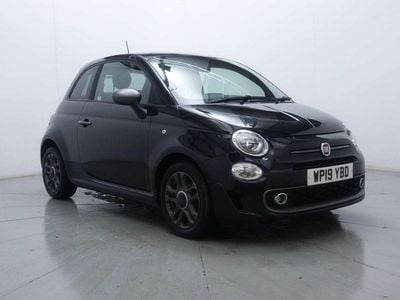 Black Used 2019 Fiat 500S S Hatchback | £5,700 (Good price)