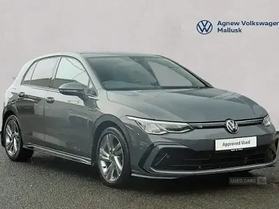 Used VW Golf VII R-line 150 HP (110 kW) 2021 Grey Hatchback