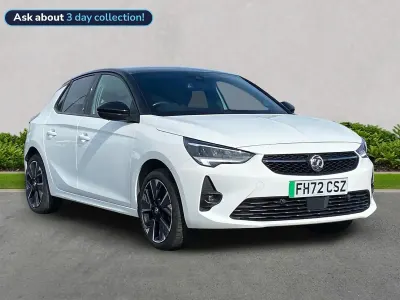 Used Vauxhall Corsa-e GS Line 100 kW (136 HP) 2023 White Hatchback
