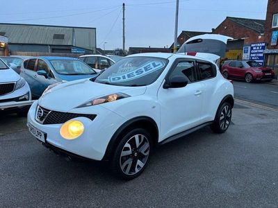 Used Nissan Juke N-TEC 110 HP (80 kW) 2013 White SUV